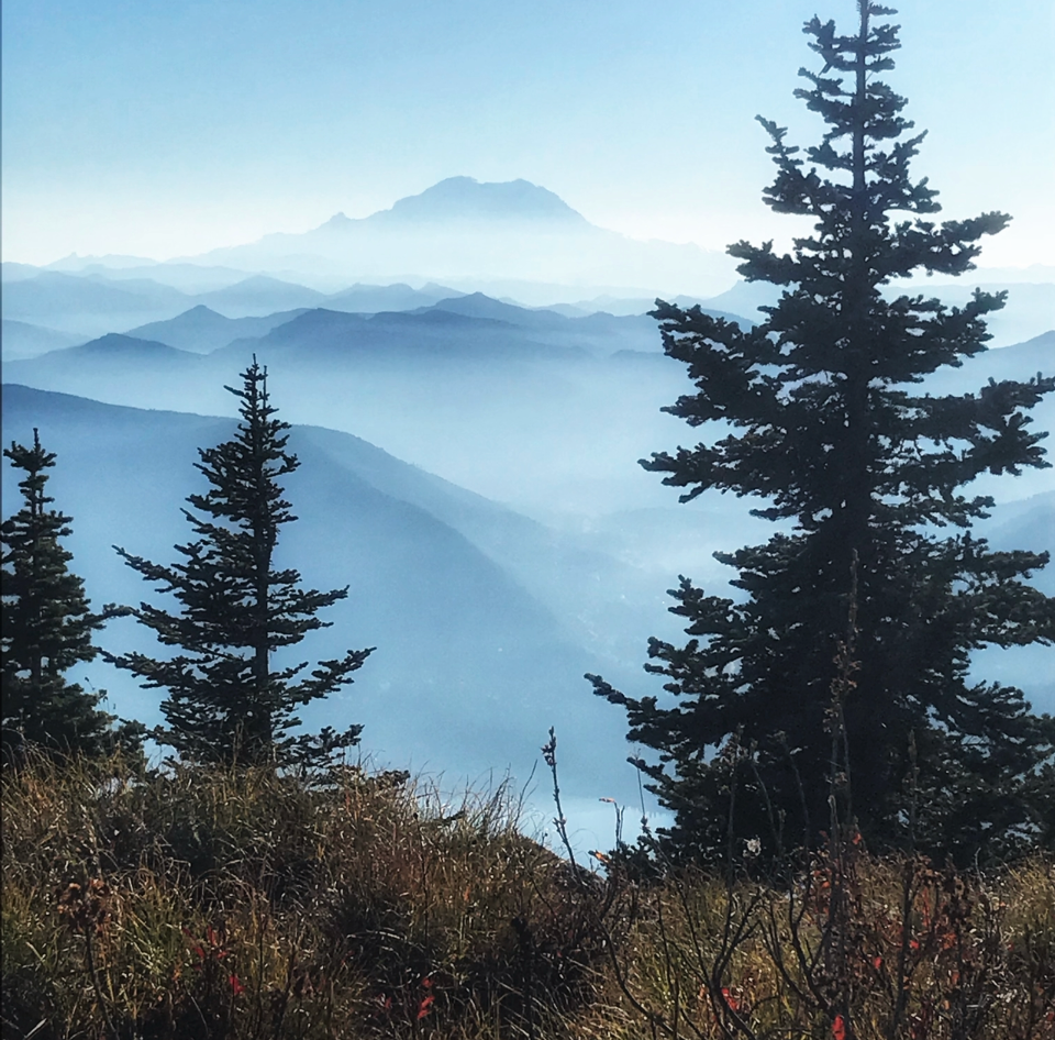 Mount Rainier Stratovolcano